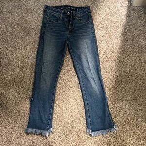 American eagle flare jeans